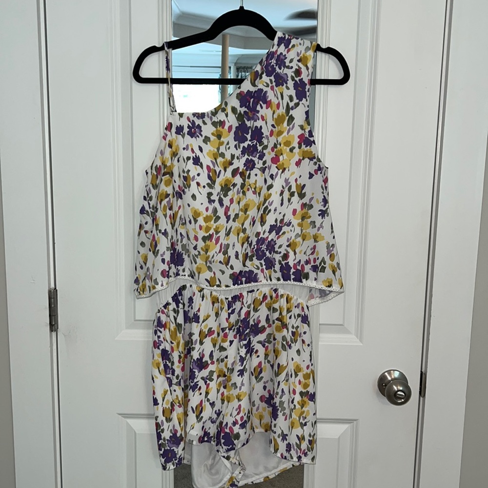 One Shoulder Romper